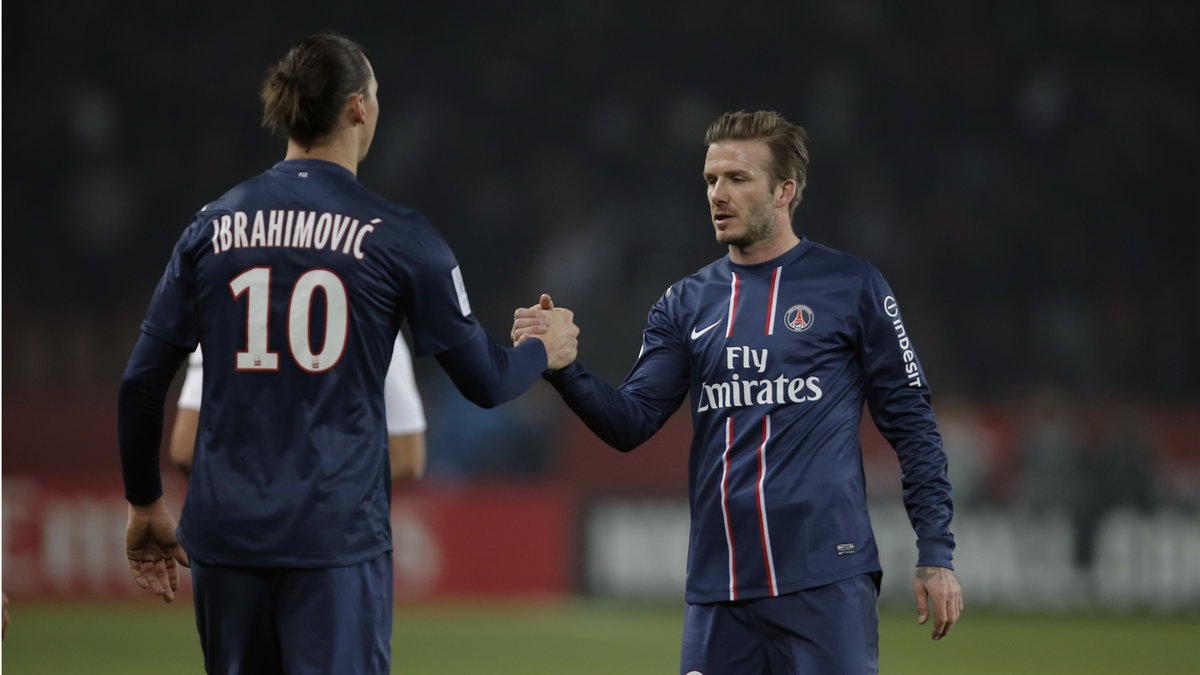 David Beckham och Zlatan Ibrahimovic fick också en varsin känga av Barton. 