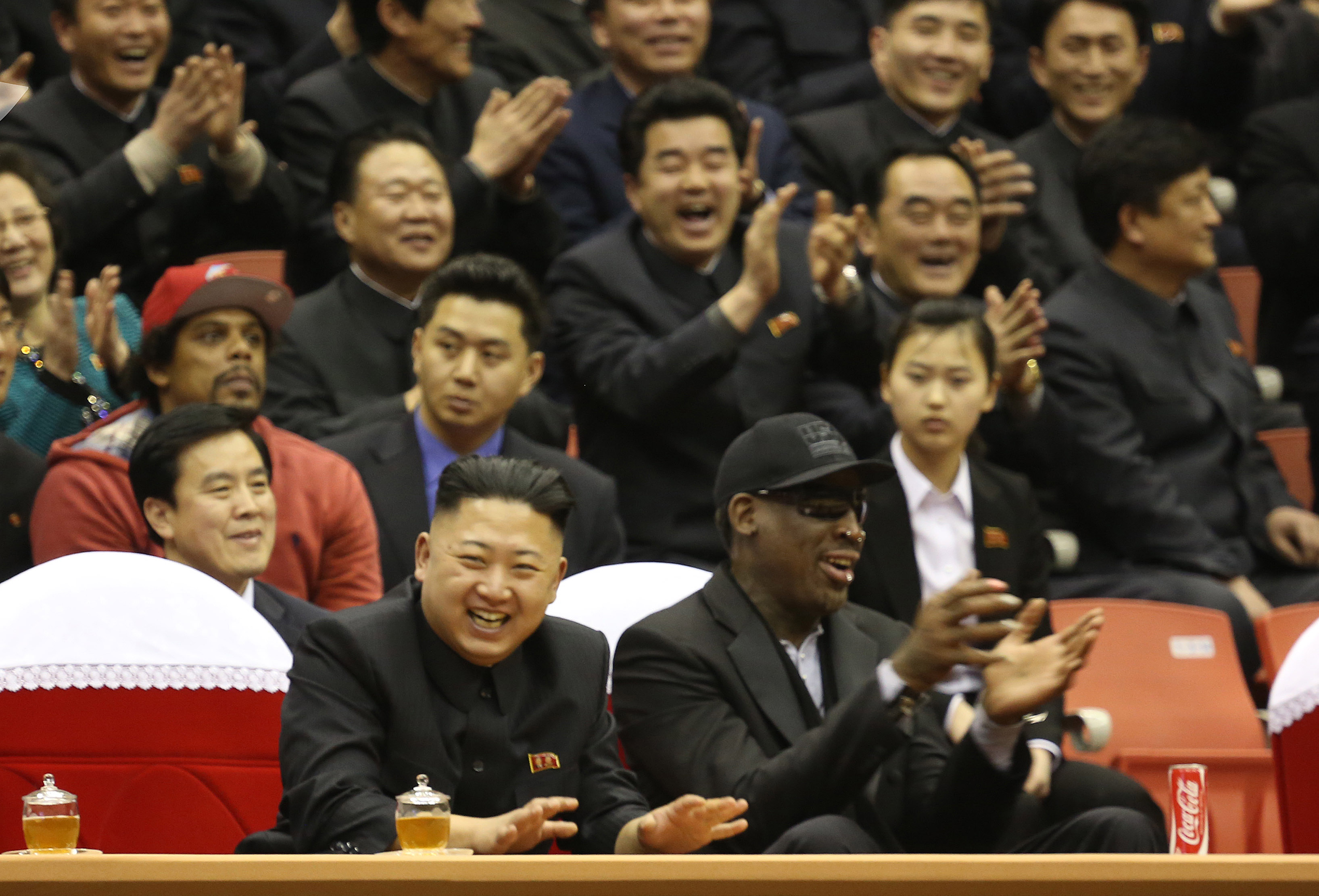 Kim Jong-Un, Nordkorea, Harlem Globetrotters, basket, Dennis Rodman