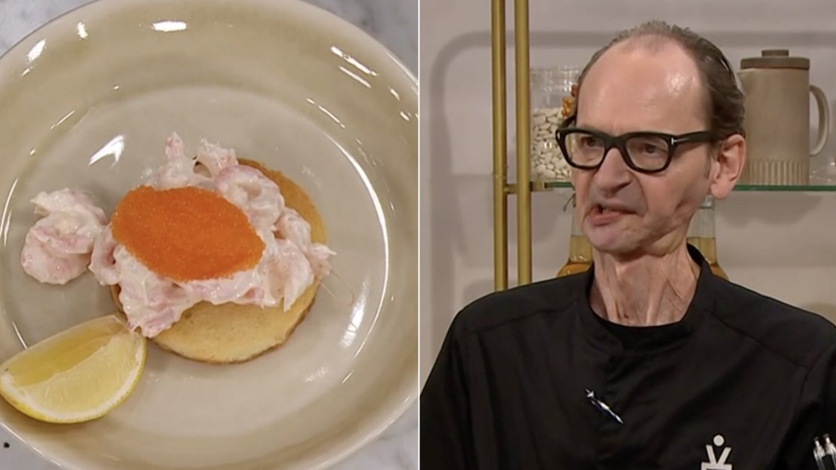 Erik Videgård vet hur man gör en klassisk toast Skagen.