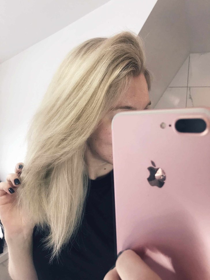 Blondinbellas hår i hetluften Blondinbellas hår i hetluften