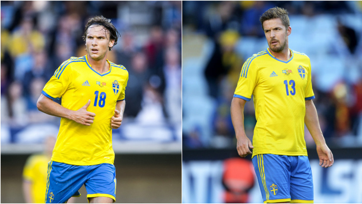 Både Albin Ekdal och Per Nilsson tar plats i startelvan mot Färöarna. 