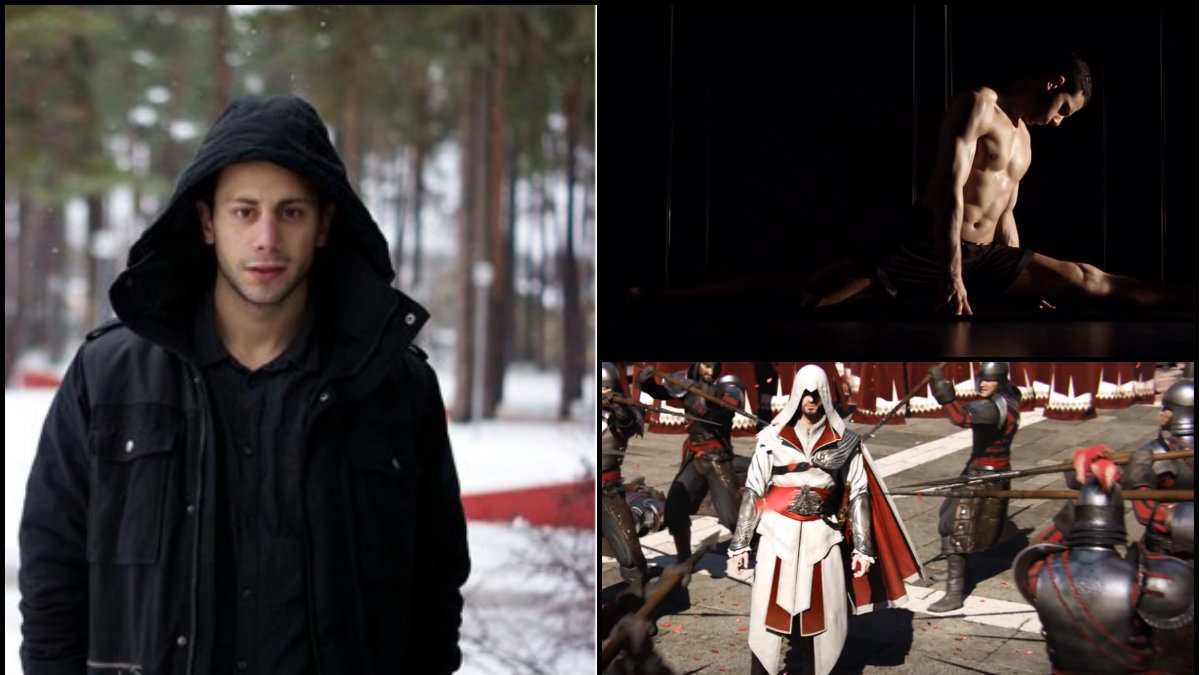 Ibrahim Tuncs största inspiration till nya danser är tvspelet Assassins Creed.