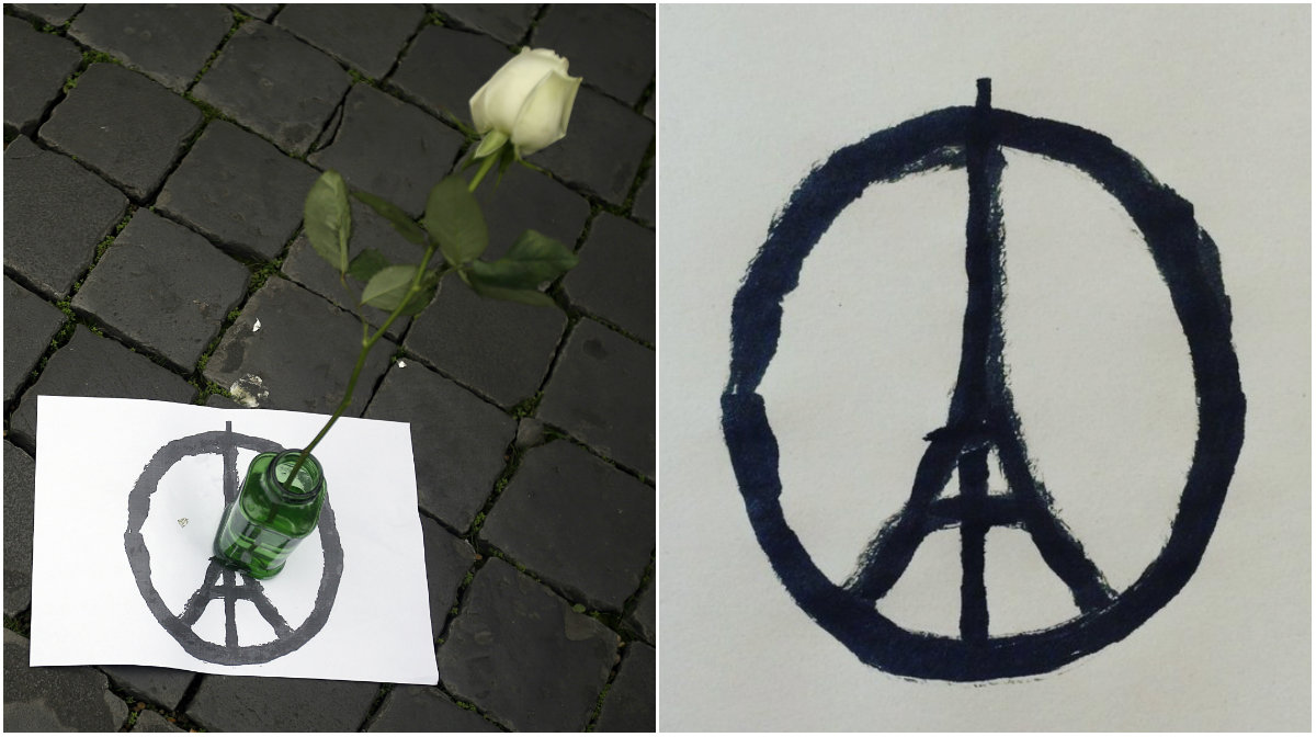 Eiffeltornet, Twitter, Bild, Paris, Terror, Attack, Facebook