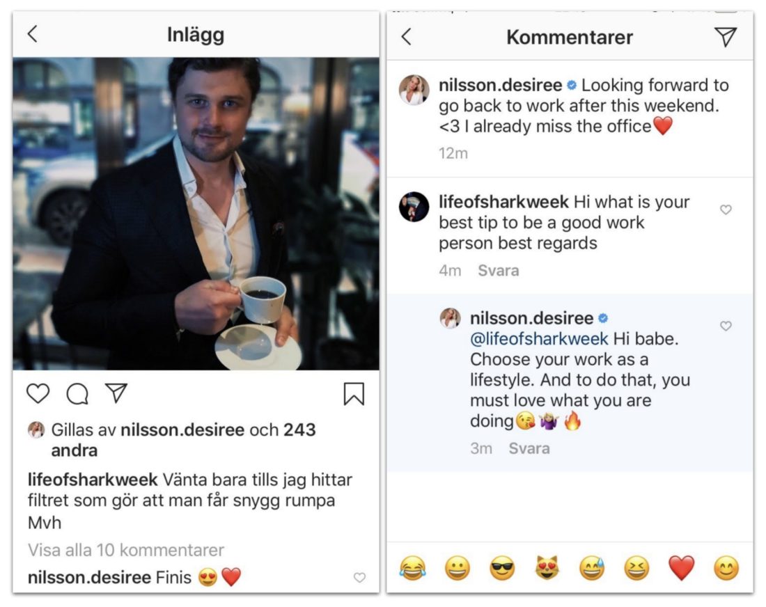 Hampus Jarlbo och Dessie Hampus Jarlbo och Dessie