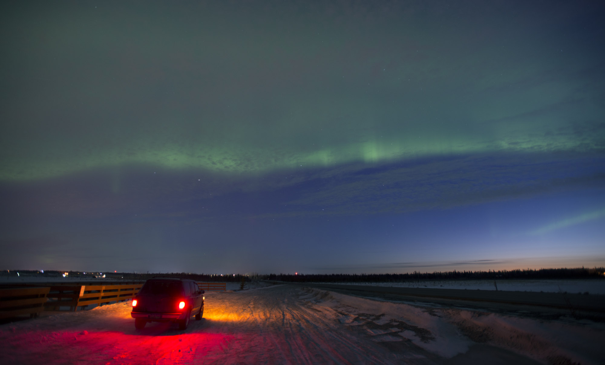 Här är ett norrsken från 2013 i Kenai, Alaska. Här är ett norrsken från 2013 i Kenai, Alaska.