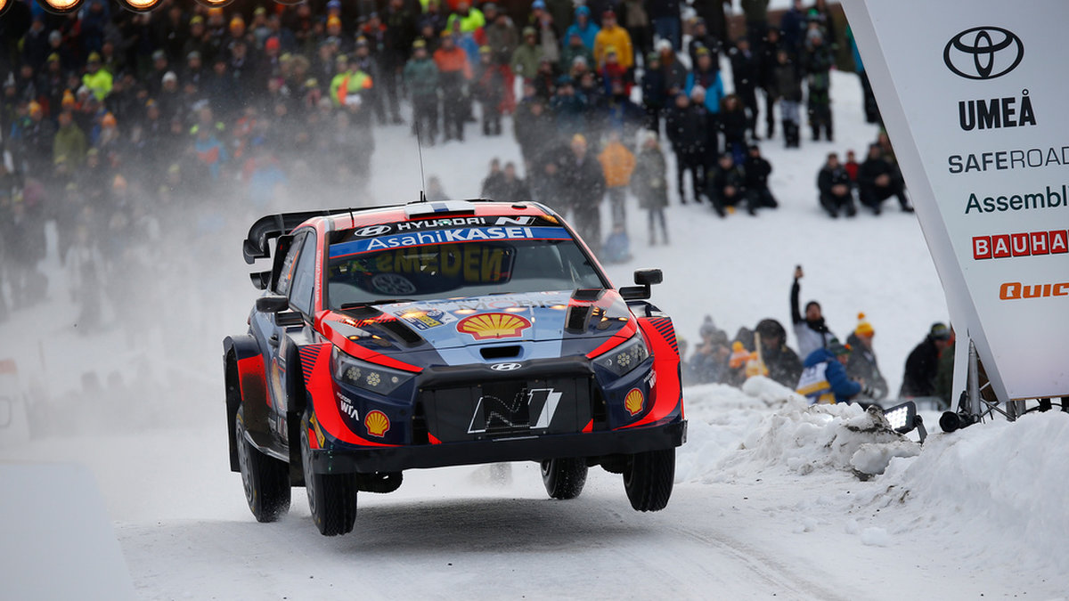 Svenska VMrallyt fortsätter i Umeå