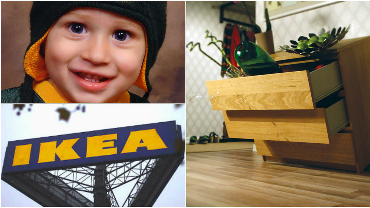 Instabila byråer från Ikea har orsakat totalt sju dödsfall sedan 1989. 