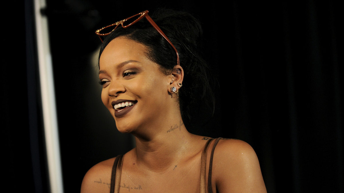 Artisten Rihanna startade underklädesföretaget Savage X Fenty 2018 och har med tiden gjort mindre musik och fokuserat mer på en karriär som smink- och modemogul. Arkivbild.