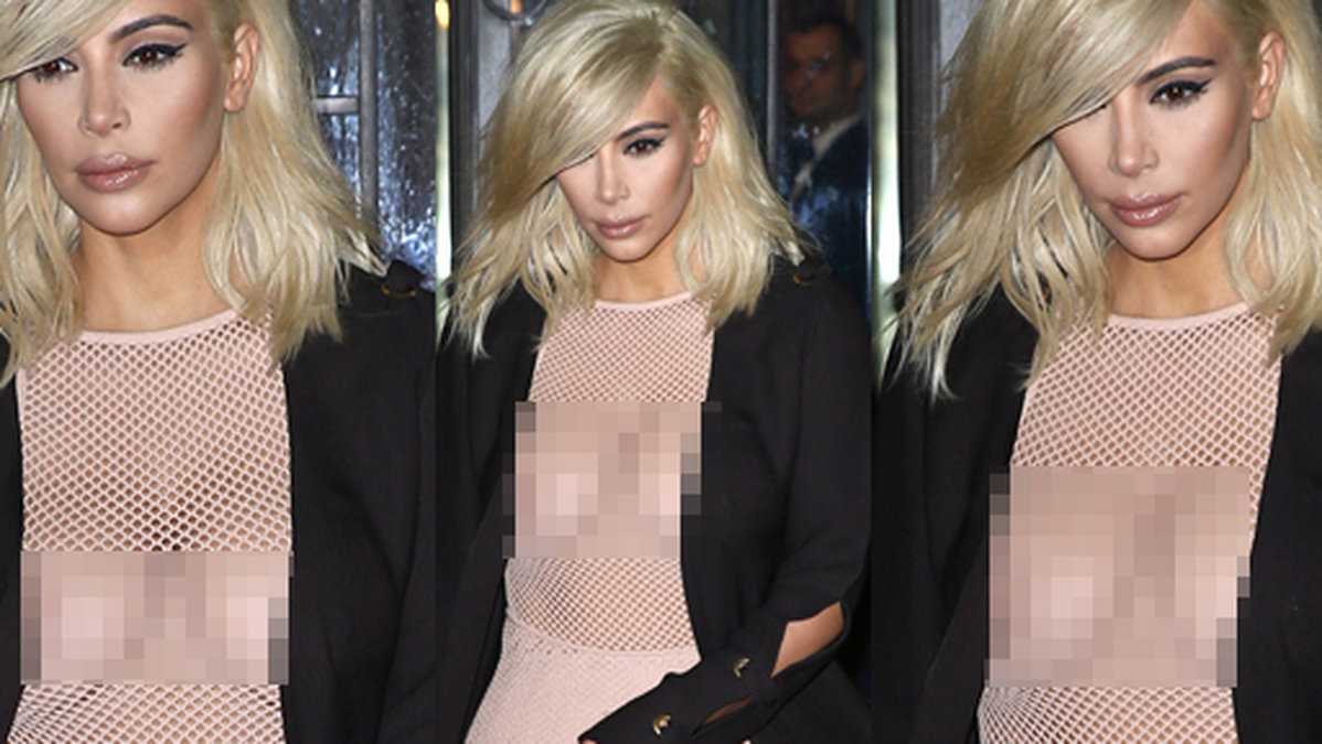 Kolla in Kim Kardashians look i bildspelet – klicka på pilarna. 