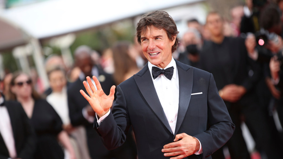 'Allt jag gör är för publiken. Det är ni som har gjort mitt liv', sade Tom Cruise när han hyllades i Cannes inför galapremiären av 'Top Gun: Maverick'.