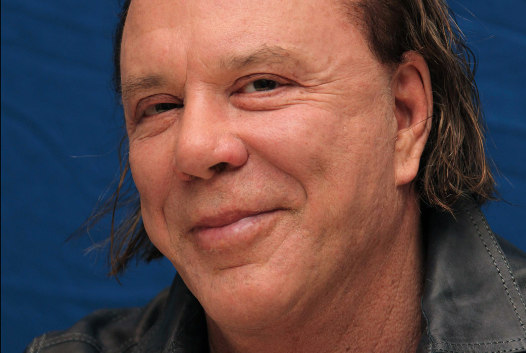 Mickey Rourke – en vän av fillers. Mickey Rourke – en vän av fillers.