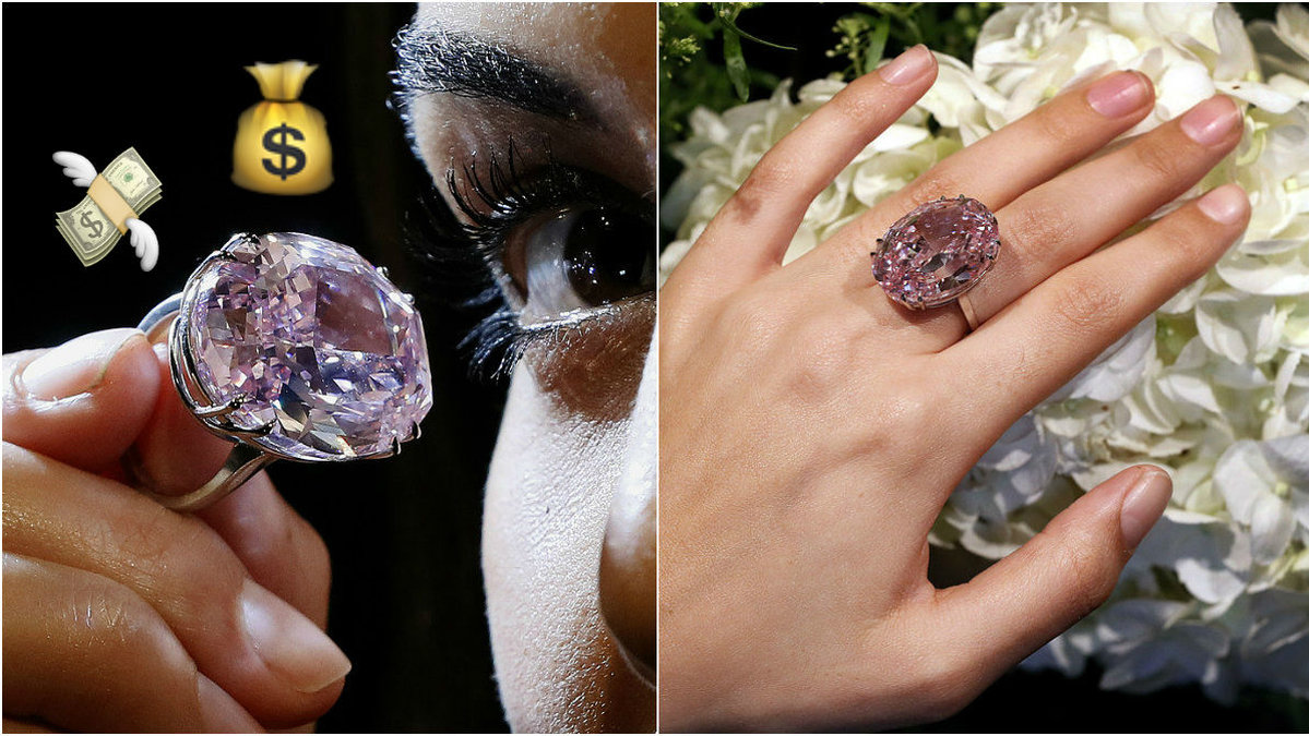 Världens största rosa diamant ska auktioneras ut den fjärde april.