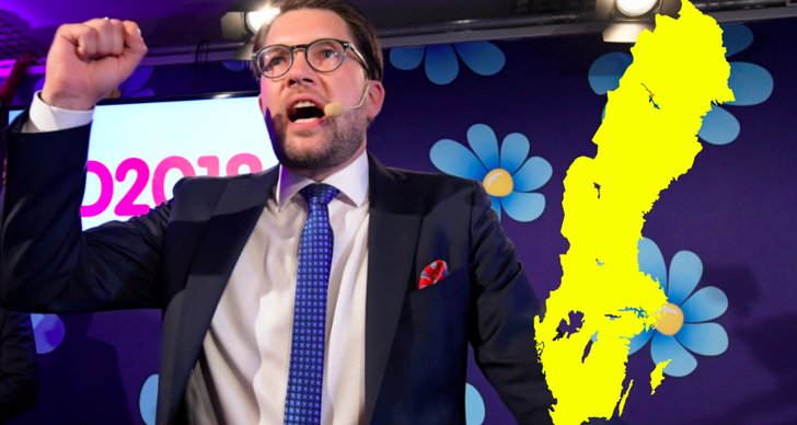 Skane, Sverigedemokraterna, Riksdagsvalet 2018