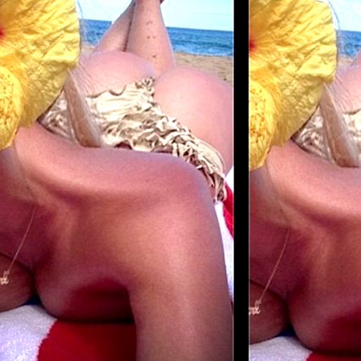 Aubrey O Day bjuder på rumpbilder. Aubrey O Day bjuder på rumpbilder.