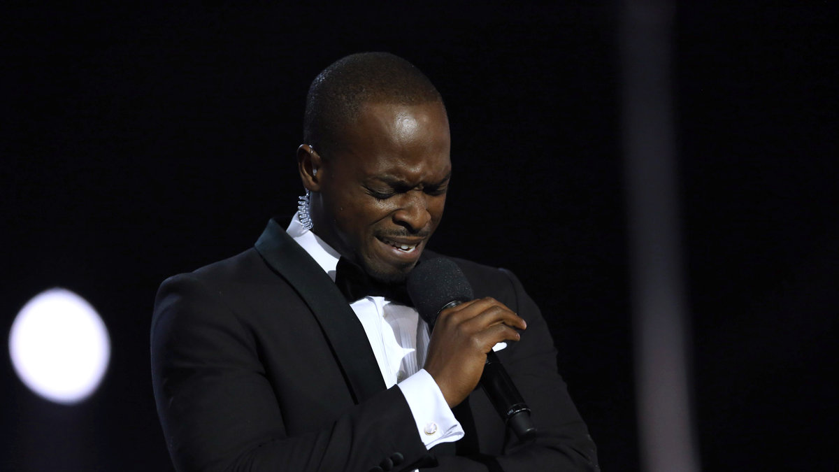 Kodjo Akodjo fick utstå rasistiska skämt under årets Guldbaggegala. 