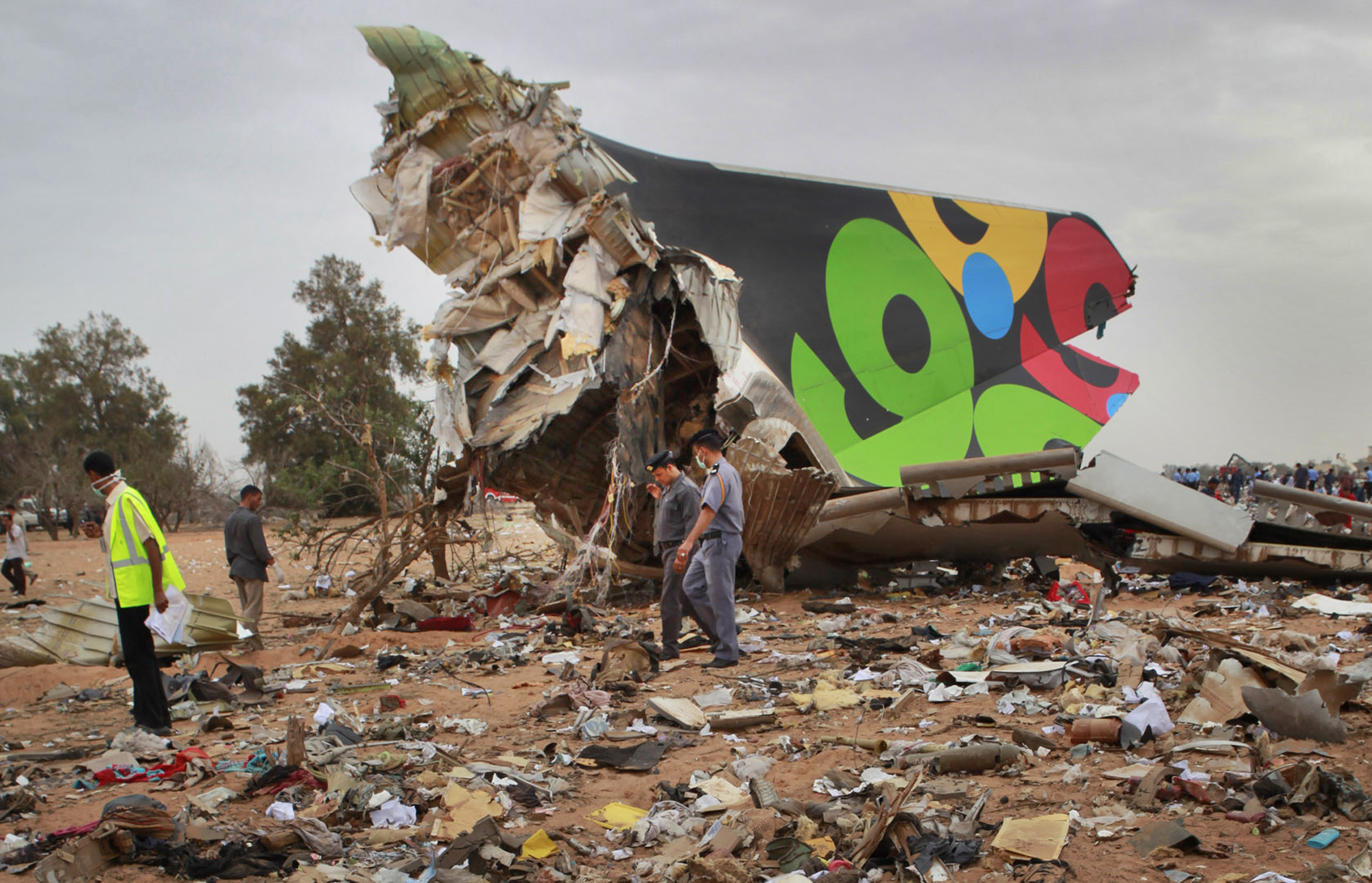 flygolycka, Pojke, Libyen, Airbus 330