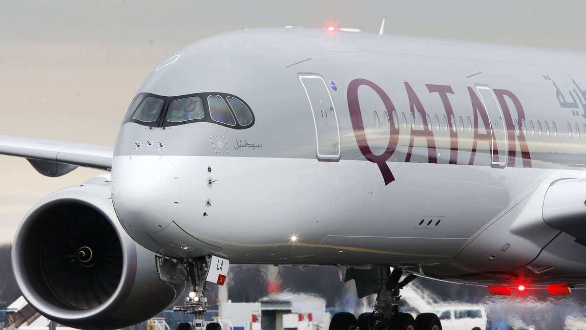 Inte bra för Qatar Airways.