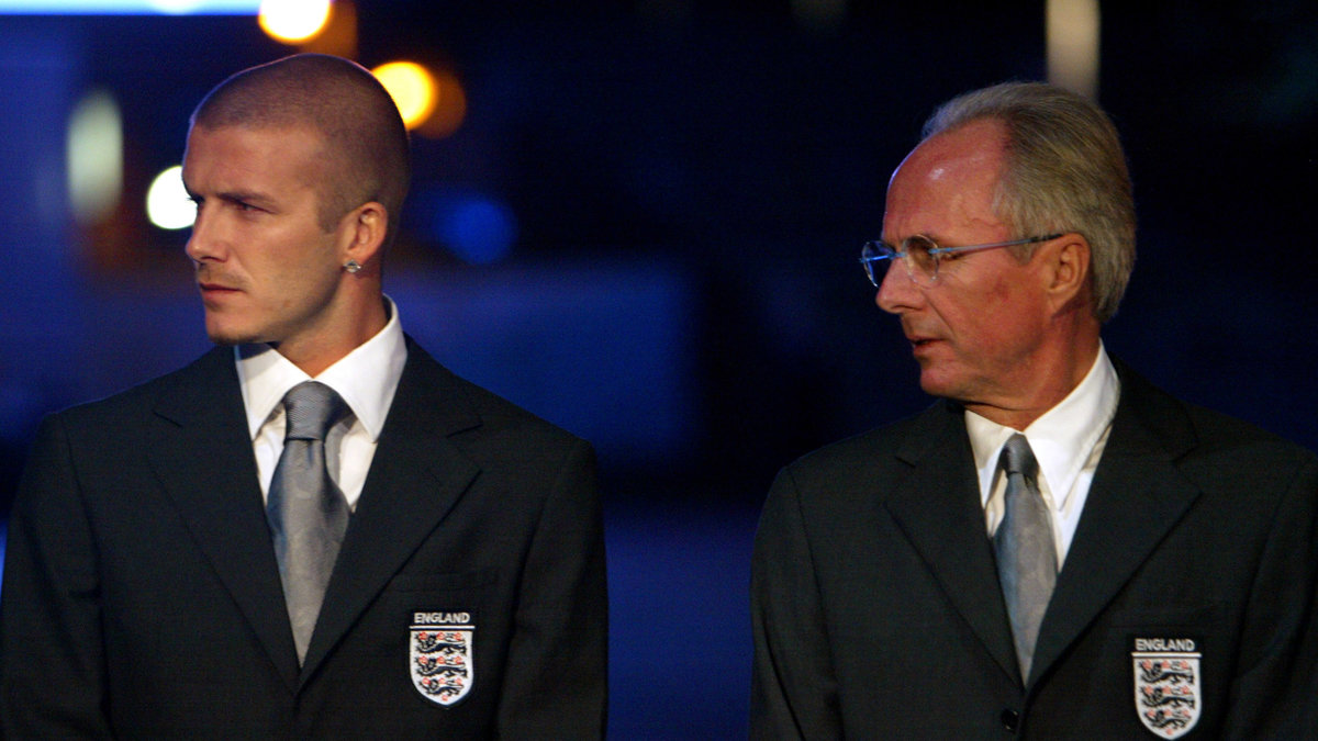 Svennis jobbade med David Beckham under flera år under sin tid som förbundskapten i England.