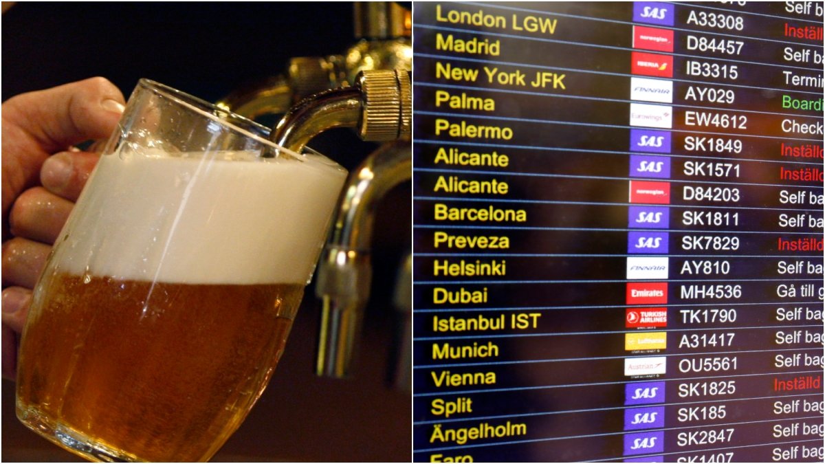Ölpriserna på flygplatserna varierar stort runt om i landet.