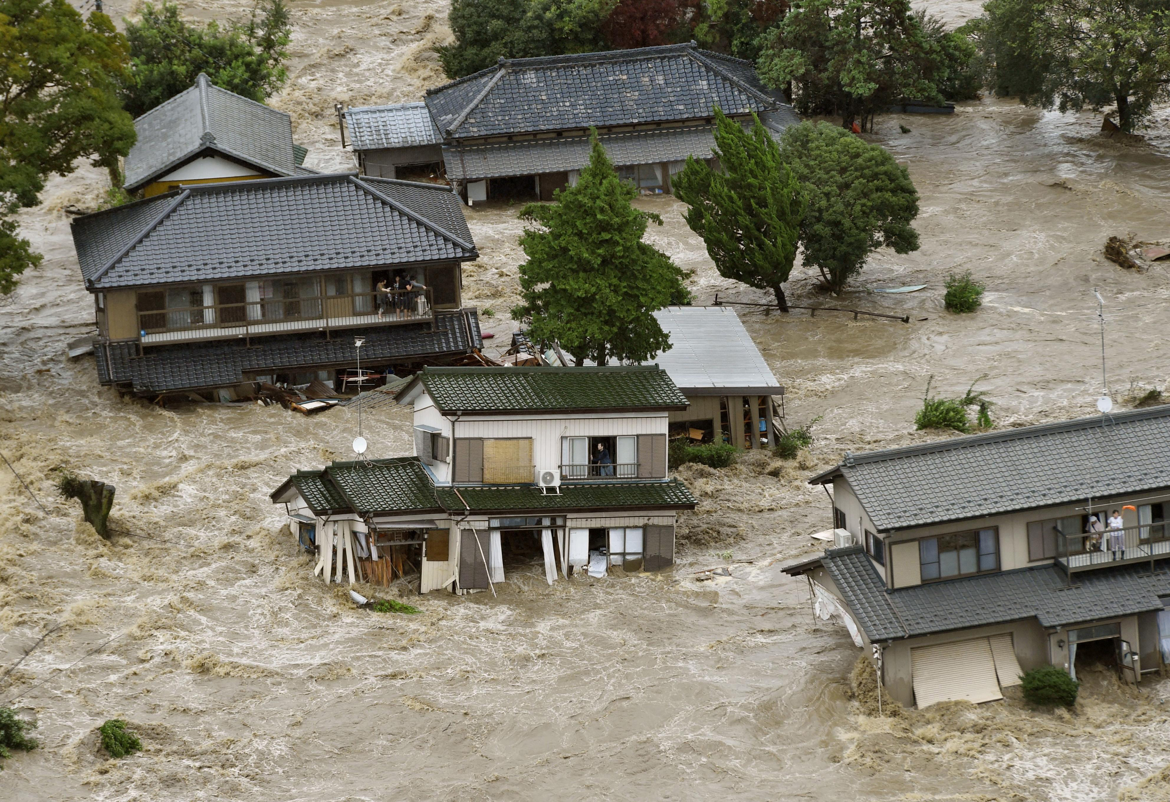 Katastrof, Japan, Flod
