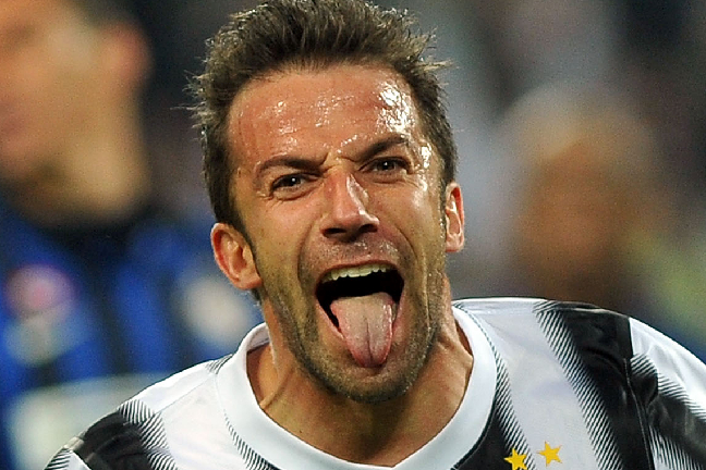 Alessandro Del Piero avgjorde stormatchen mot Lazio...