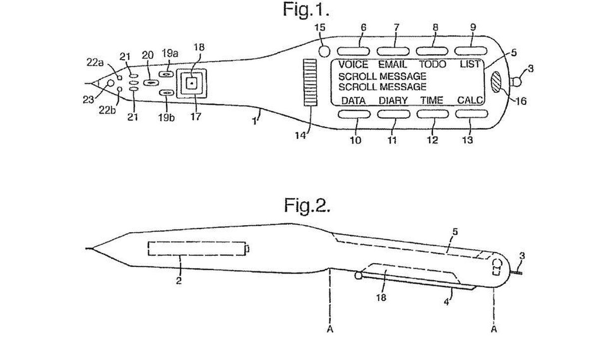 Tidigare har det rapporterats om Apples hittills okända patent på en smartpenna.