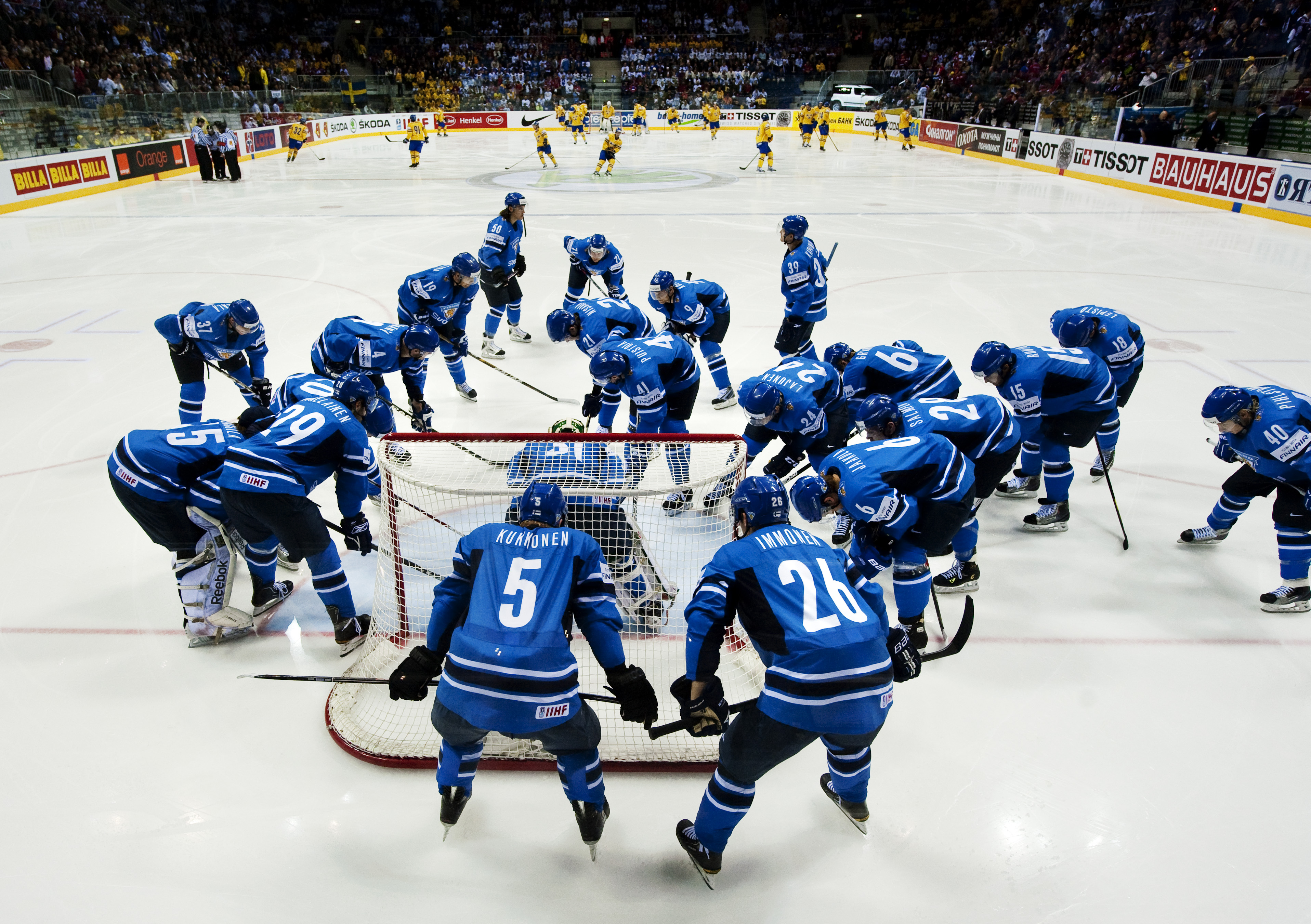 ishockey, Tre Kronor, Finland, Rikard Grönborg, Kartläggning