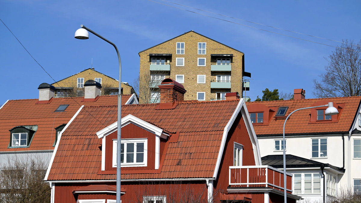 Bostadspriserna i Sverige ökade för fjärde månaden i rad i april. Arkivbild.