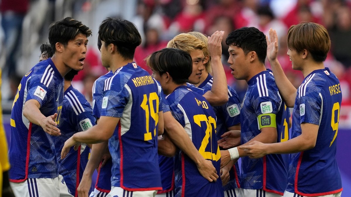 Japan möter Iran i kvartsfinalen i Asiatiska mästerskapen på lördag. Arkivbild.