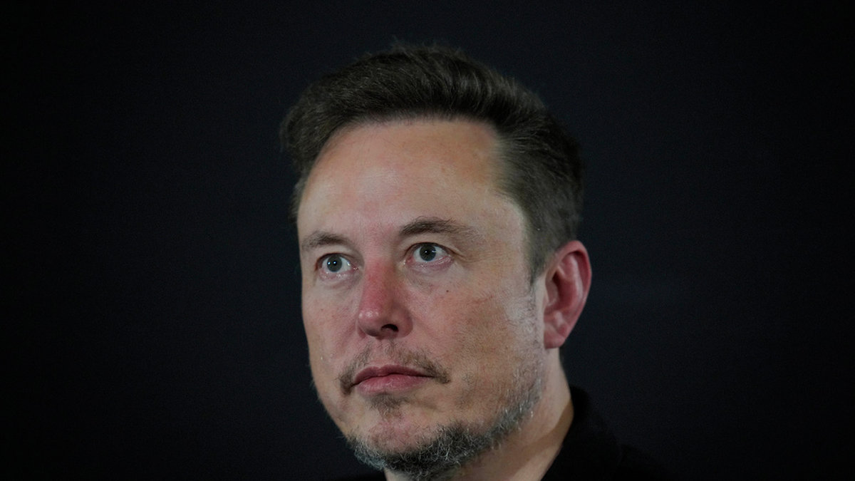 Elon Musk köpte X, då Twitter, i oktober 2022. Arkivbild.