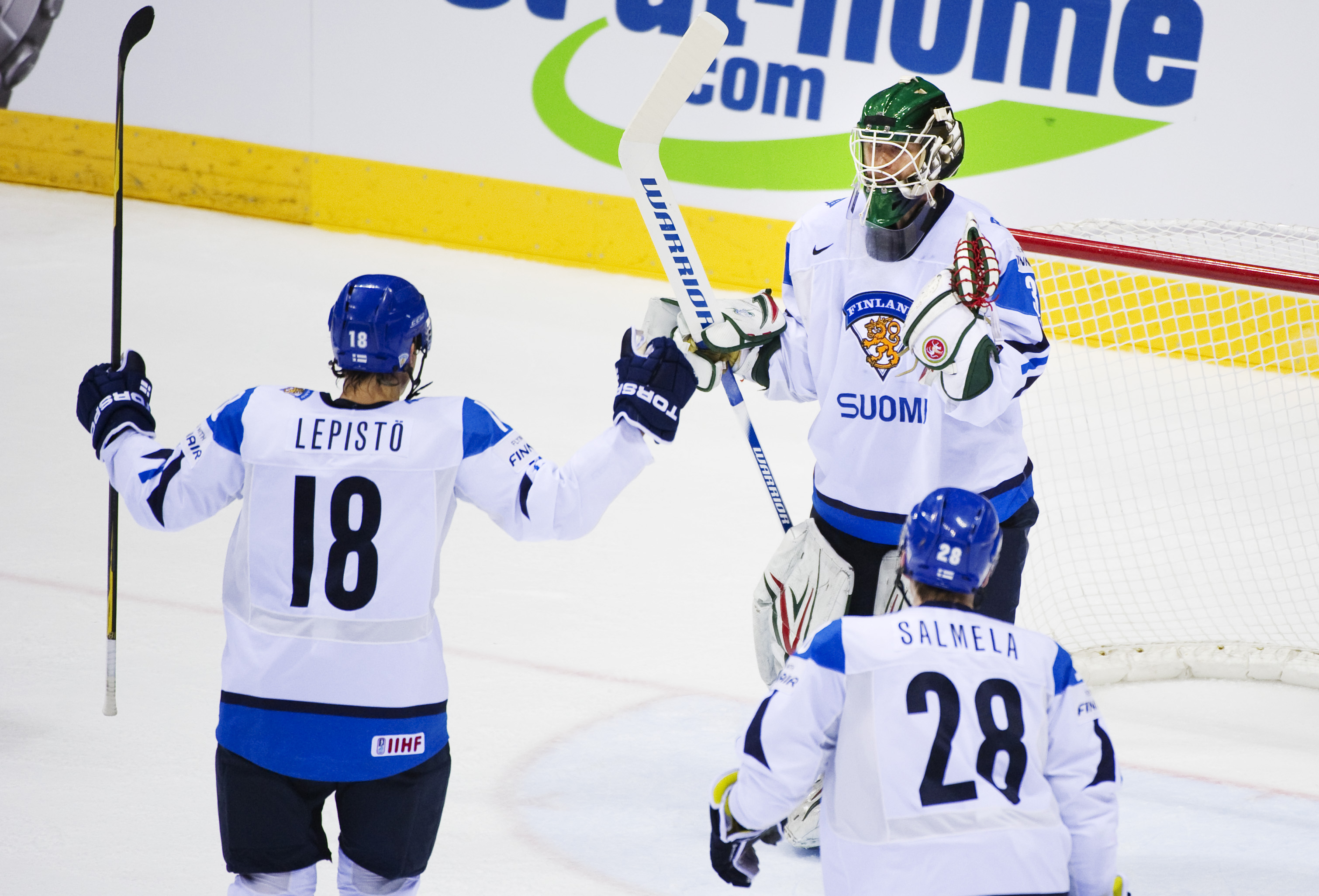 34-årige Petri Vehanen vann VM-guld med Finland ifjol.