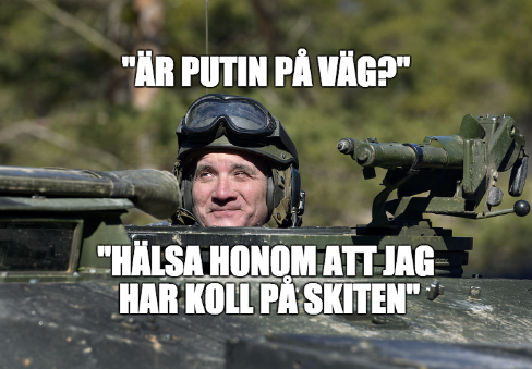 Gotland, Stefan Löfven, Meme, Vapen, ryssen