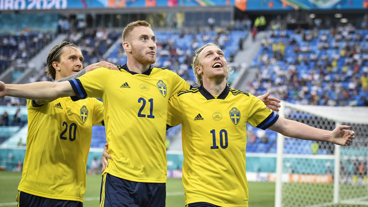Sverige vinner mot Polen och är vidare som gruppetta i fotbolls-EM 2021.
