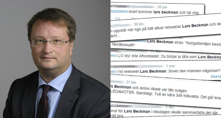 Twitter, Lars Beckman, Debatt, Moderaterna, Socialdemokraterna