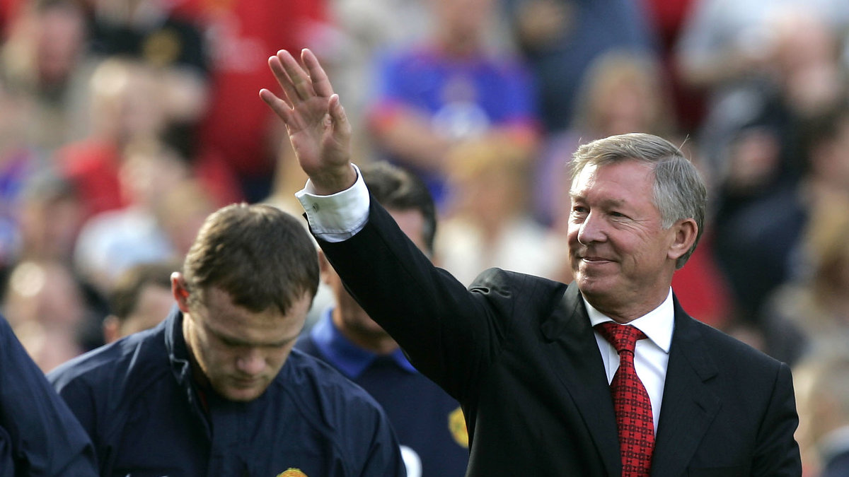 Ferguson tog Rooney till United 2004.