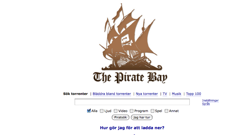 Politik, Fildelning, Integritet, The Pirate Bay, Pirat, Riksdagsvalet 2010
