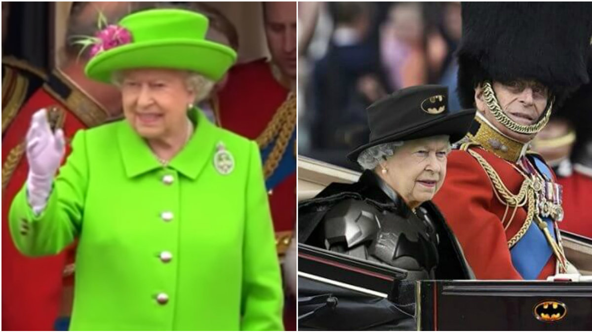 Drottningen hade valt kläder med omsorg inför sitt firande, men inte anade hon att det skulle få ett så fantastiskt resultat.