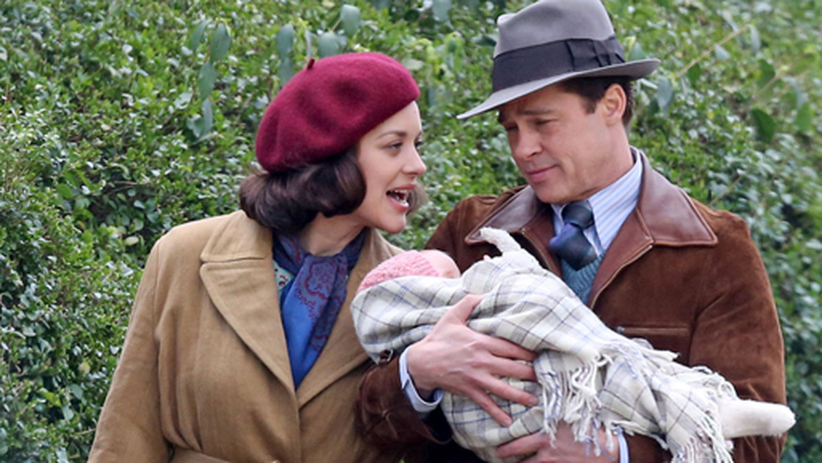 Brad Pitt och Marion Cotillard har spelat in filmen "Allied" i flera månader.