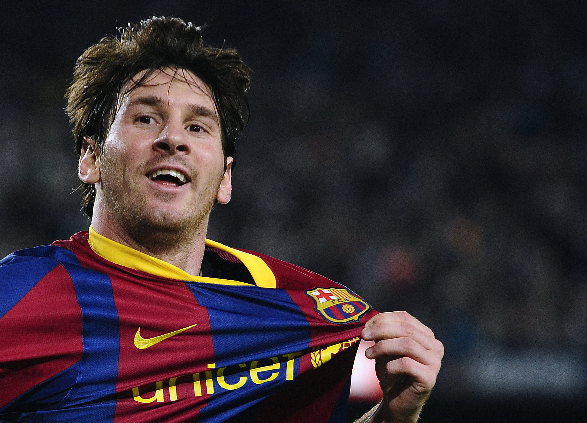 Lionel Messi visade återigen varför han röstades fram till världens bäste fotbollsspelare.