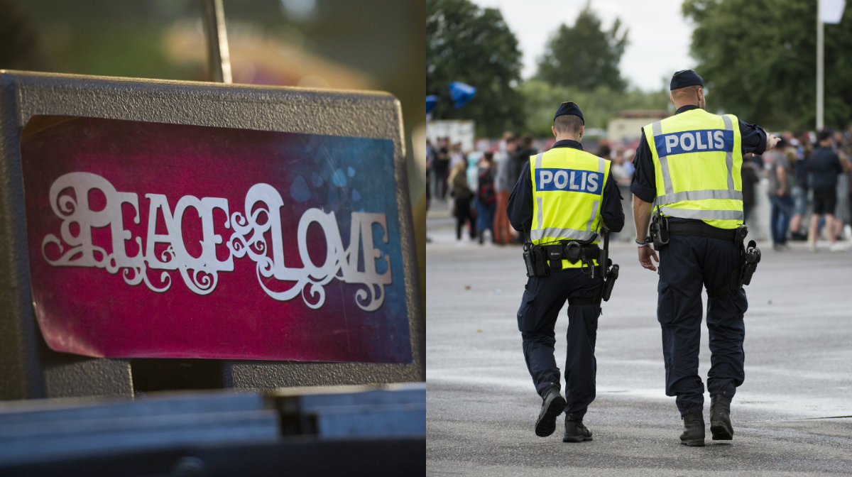 Peace & Love, Borlänge, Polisen, Sexuellt ofredande, festival, Anmälning