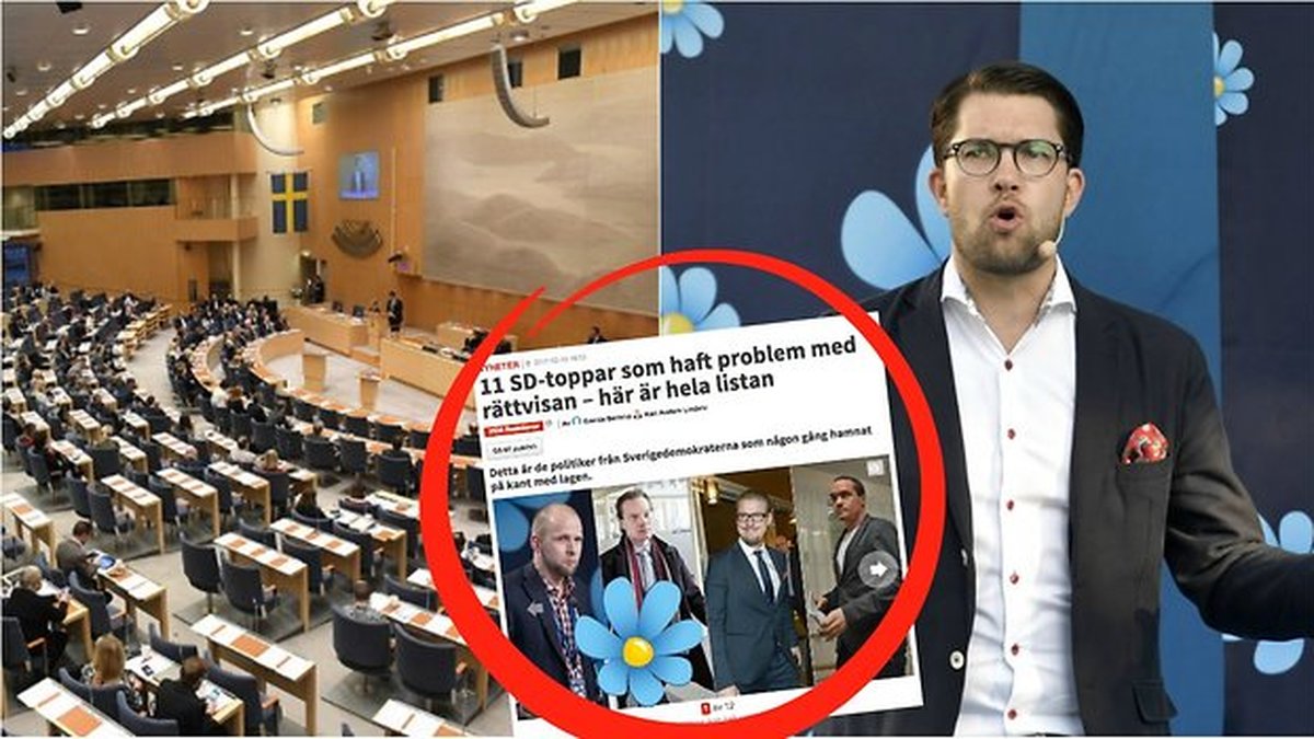 Sverigedemokraternas riksdagsledamöter är mer kriminella än andra – men det struntar din kompis i. 