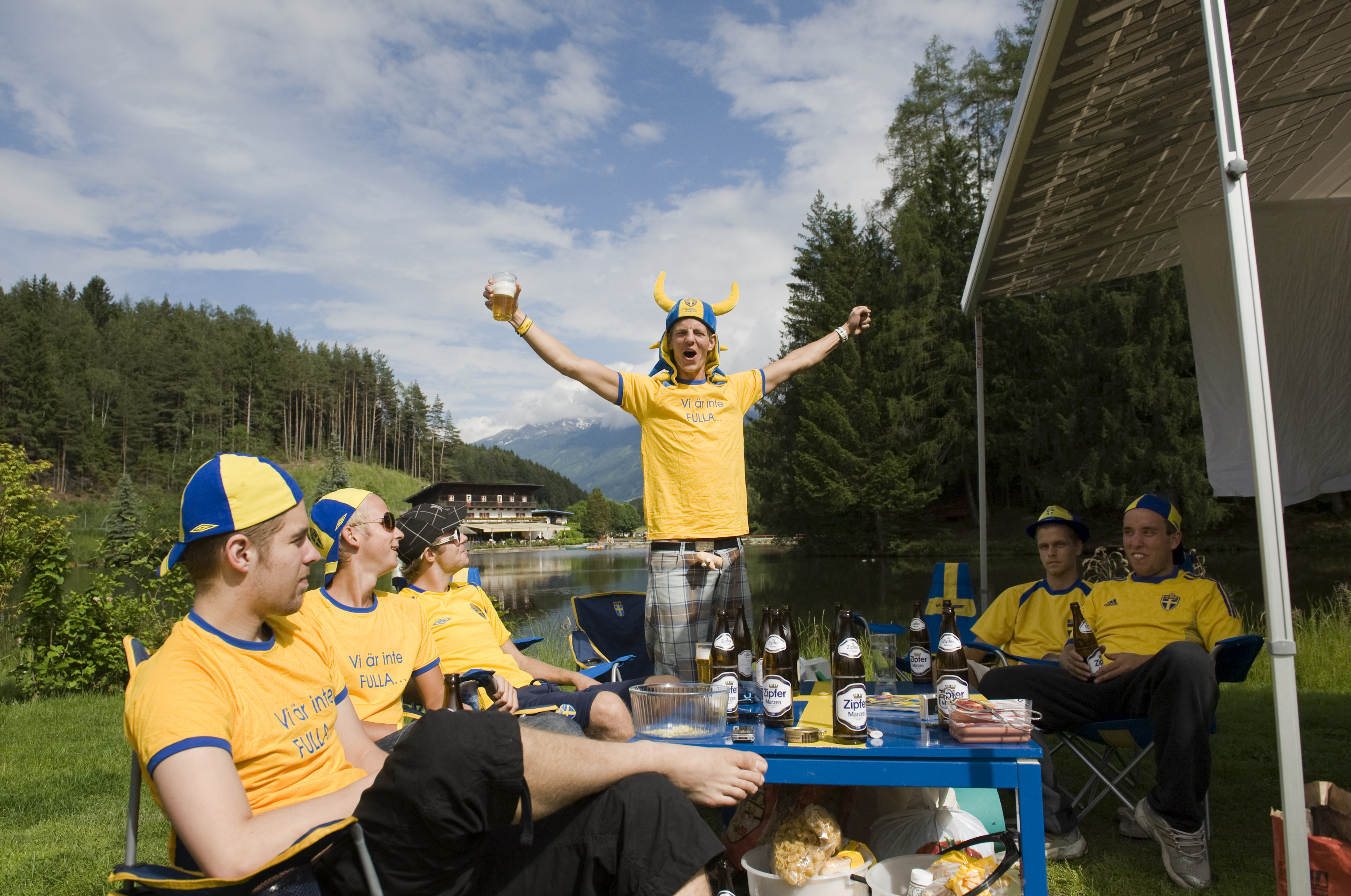 Senast Camp Sweden hyrde camping för sina medlemmar var under EM 2008. Då utanför österrikiska Innsbruck.