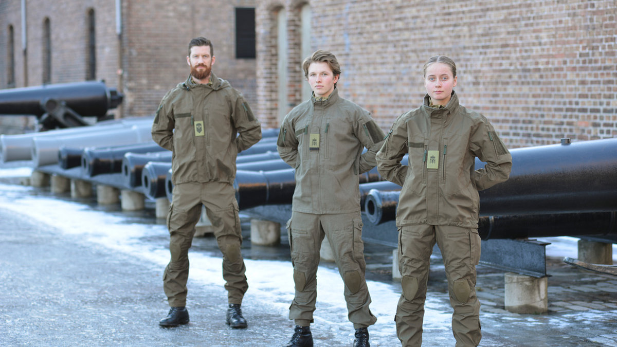 Det nya uniformssystemet Nordic Combat Uniform har underställ från svenska Woolpower.