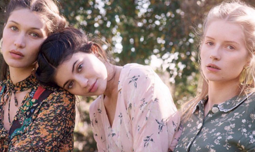Kylie Jenner modellar i Vogue. Kylie Jenner modellar i Vogue.