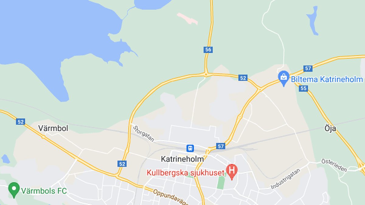 Google maps, Katrineholm