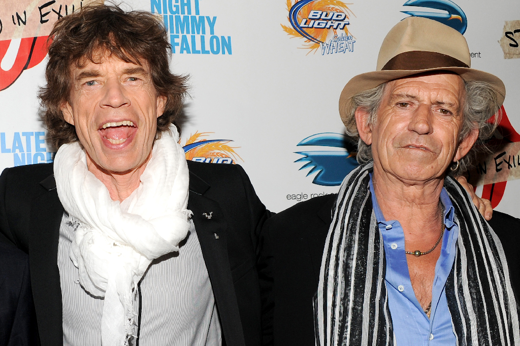 Radarparet, bröderna Brothers. Mick Jagger och Keith Richards 2010.