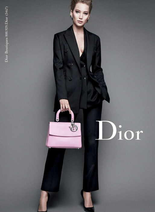 Jennifer Lawrence för Dior. Jennifer Lawrence för Dior.
