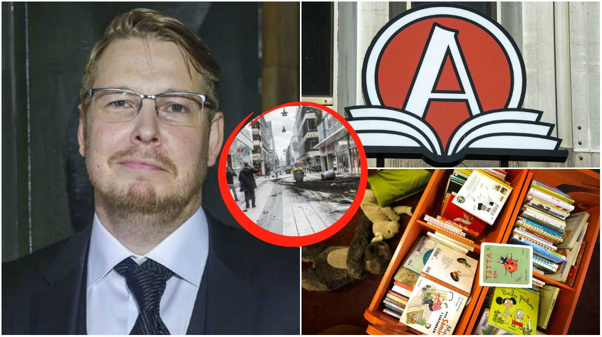Terrorattentatet på Drottninggatan, Fredrik Backman