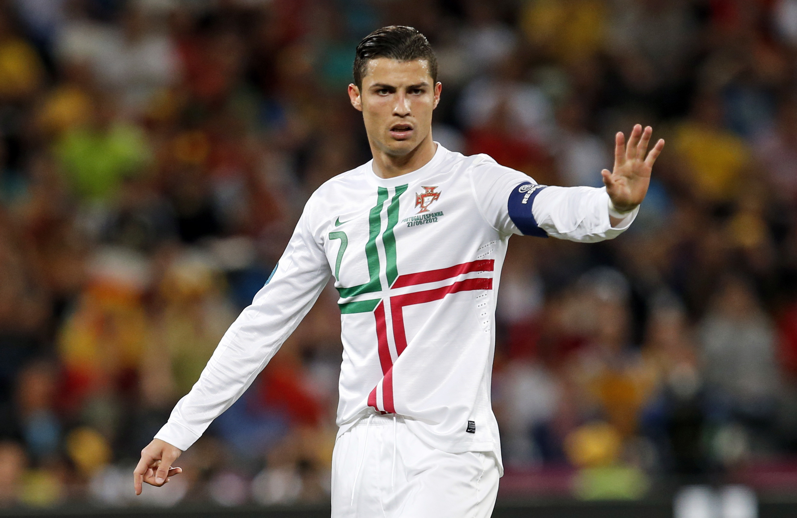 Ronaldo har varit het under EM. I semifinalen fortsatte han i samma spår.