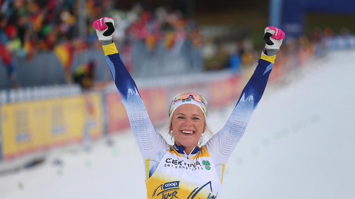 Frida Karlsson har slagläge inför sista etappen i Tour de Ski.